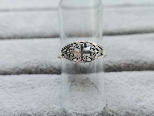 DISCOUNT!! Intricately Detailed Silver Ring