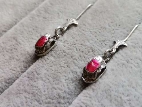 DISCOUNT!! Egyptian Silver Earrings
