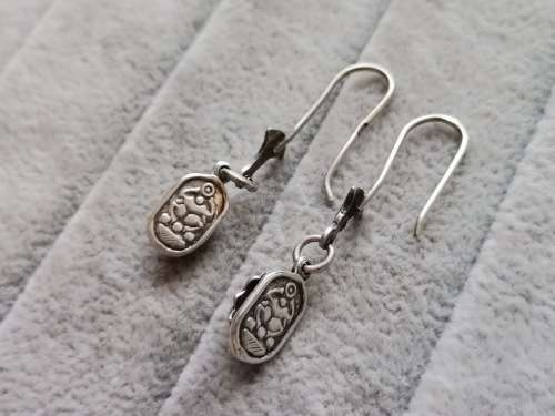 DISCOUNT!! Egyptian Silver Earrings
