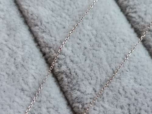 18ct Rose Gold Necklace with Diamonds