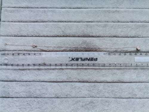 18ct Rose Gold Necklace with Diamonds