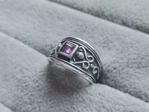 DISCOUNT!! Wide Silver Ring