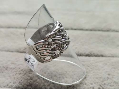 DISCOUNT!! Unique Silver Chain Ring