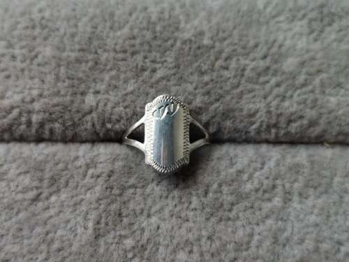Detailed Silver Signet Ring