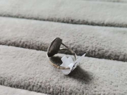 Detailed Silver Signet Ring