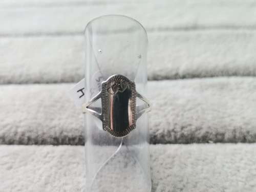 Detailed Silver Signet Ring