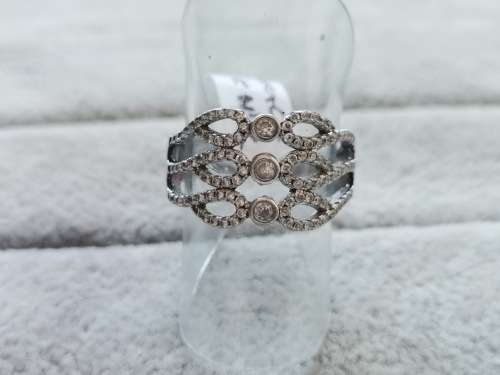 Detailed Silver Ring