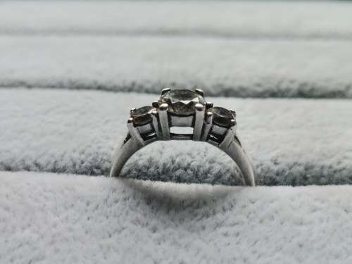 DISCOUNT!! Silver Trilogy Ring