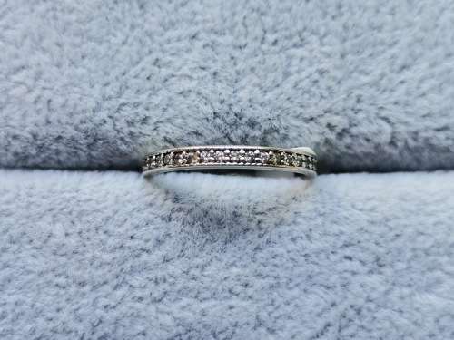9ct Gold Half-Eternity Ring