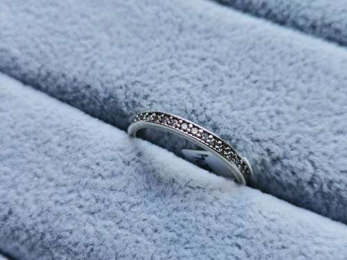 9ct Gold Half-Eternity Ring