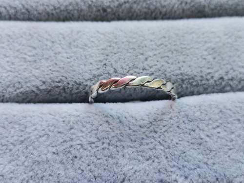 DISCOUNT!! Patterned Silver Ring