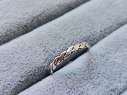 DISCOUNT!! Patterned Silver Ring