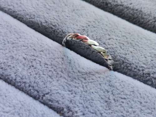 DISCOUNT!! Patterned Silver Ring