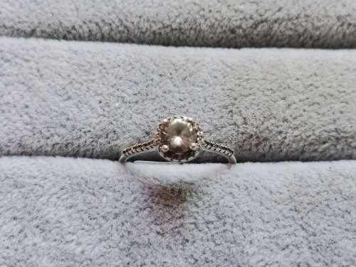 DISCOUNT!! Silver Halo Ring