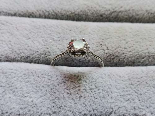 DISCOUNT!! Silver Halo Ring