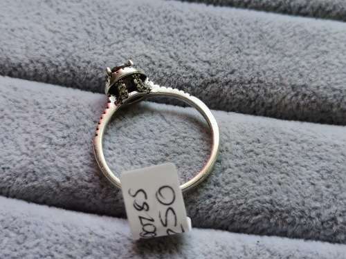 DISCOUNT!! Silver Halo Ring