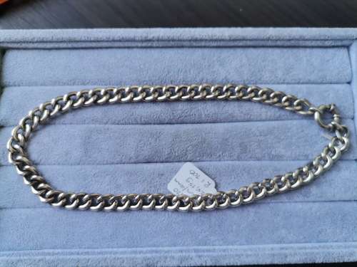 Silver Curb Chain