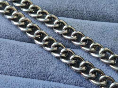Silver Curb Chain