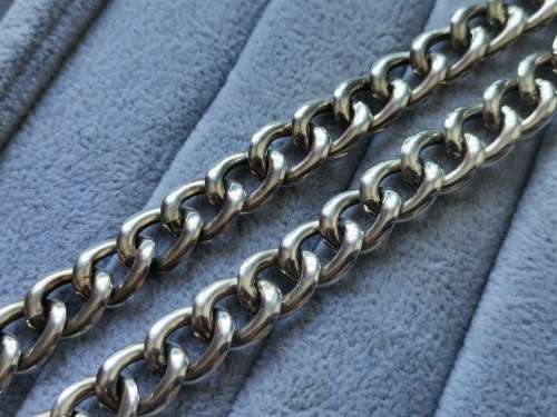 Silver Curb Chain