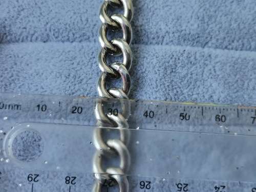 Silver Curb Chain