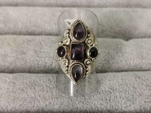 DISCOUNT!!! Silver Amethyst Ring