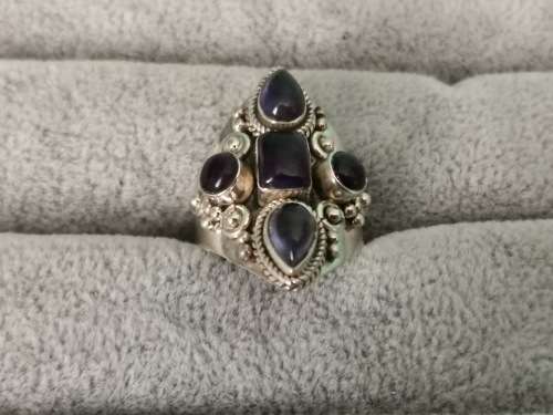 DISCOUNT!!! Silver Amethyst Ring