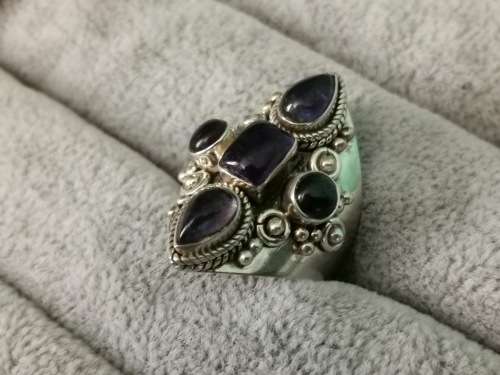 DISCOUNT!!! Silver Amethyst Ring