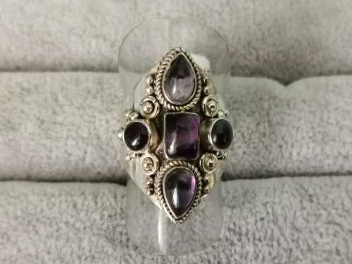 DISCOUNT!!! Silver Amethyst Ring