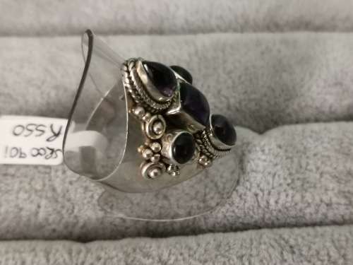 DISCOUNT!!! Silver Amethyst Ring