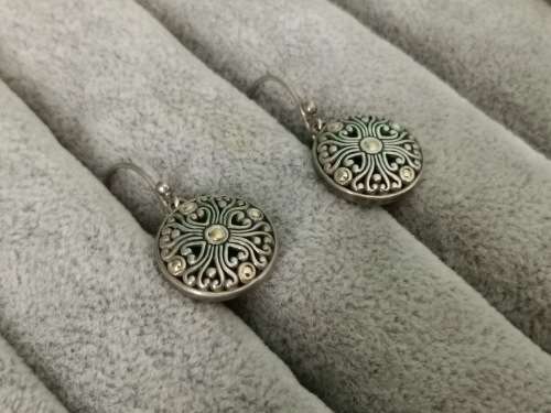 Gold and Silver Earrings