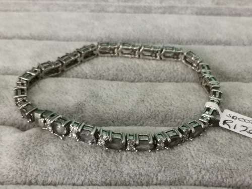 DISCOUNT!!! Silver Tennis Bracelet
