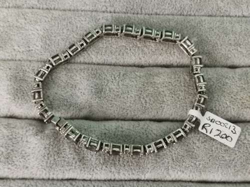 DISCOUNT!!! Silver Tennis Bracelet