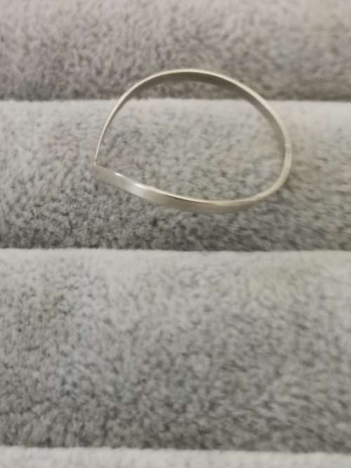 Silver Wishbone Ring