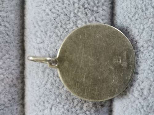 Silver St. Christopher Pendant