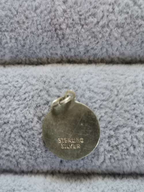 Silver St. Christopher Pendant