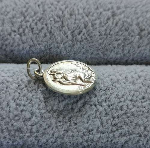 Silver St. Christopher Pendant