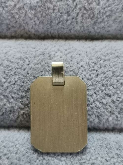 Silver St. Christopher Pendant