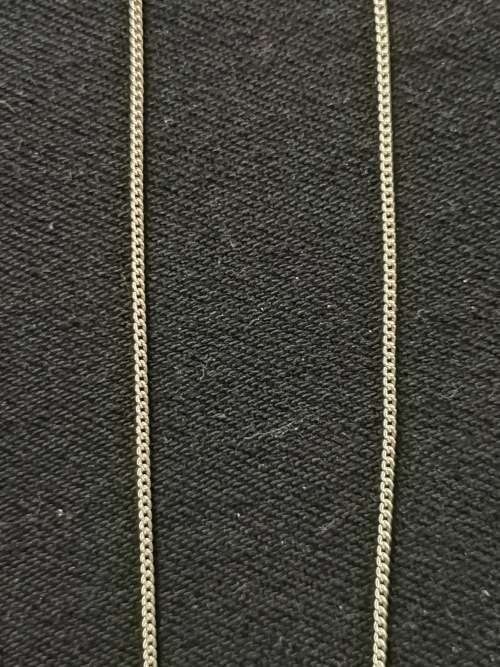 Silver Curb Chain