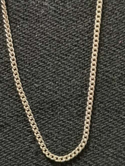 Silver Curb Chain