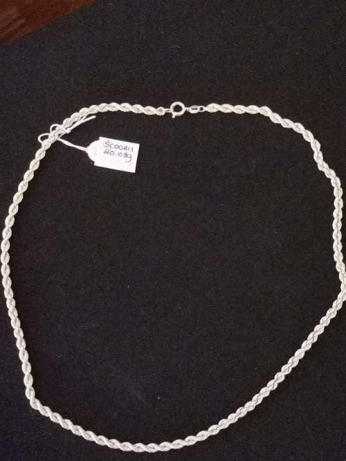 Silver Rope Chain