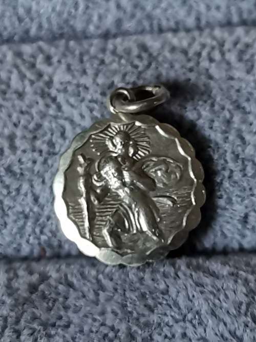 Silver Travel St. Christopher Pendant