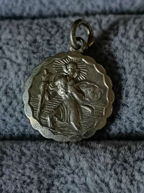 Silver Travel St. Christopher Pendant