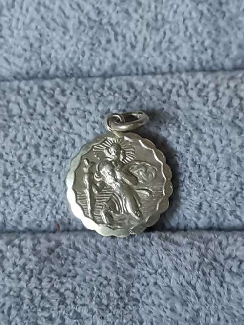 Silver Travel St. Christopher Pendant