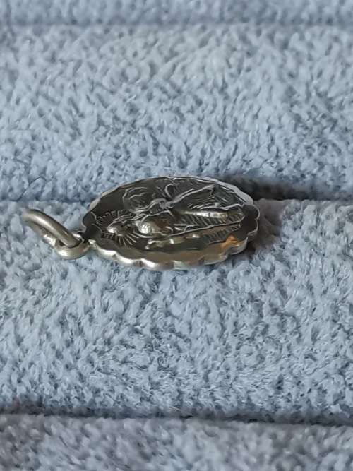 Silver Travel St. Christopher Pendant