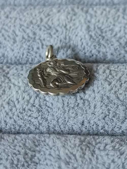 Silver Travel St. Christopher Pendant