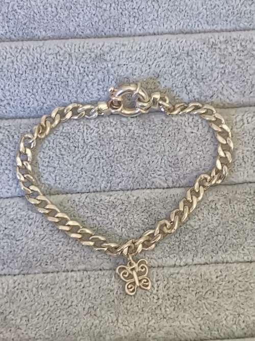 Silver Curb Bracelet