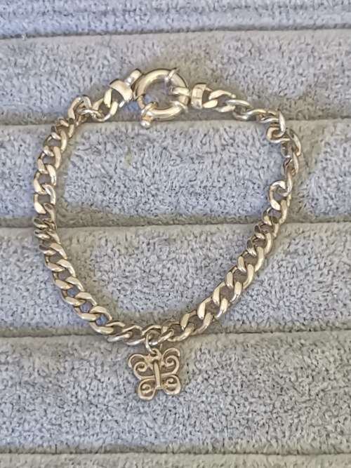 Silver Curb Bracelet