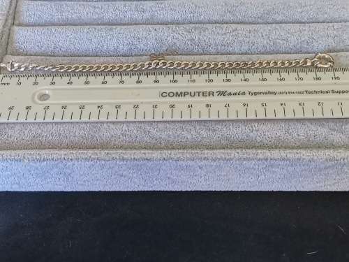 Silver Curb Bracelet