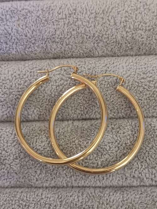 DISCOUNT!!! Gold-Plated Silver Earrings
