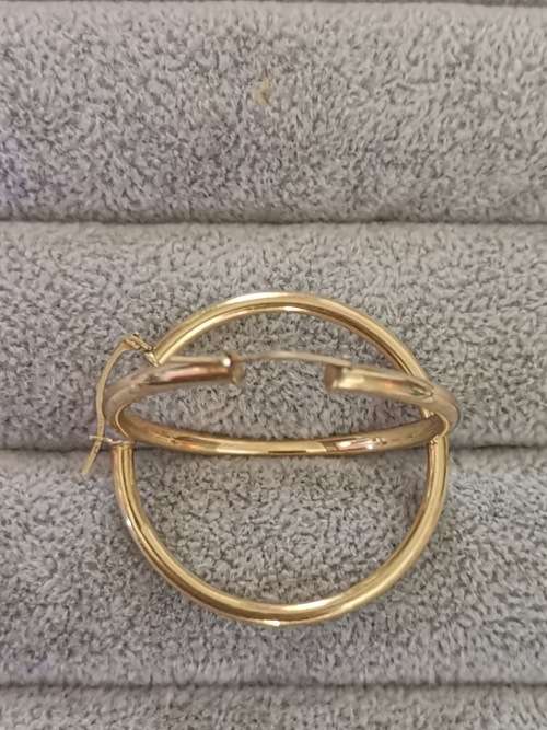 DISCOUNT!!! Gold-Plated Silver Earrings